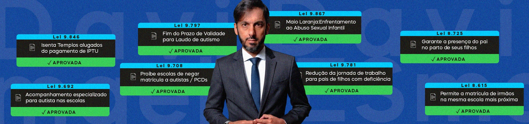 Leis e Projetos — Davi Esmael